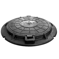 Люк полимерный малый, 15 кН (ЧЕРНЫЙ)