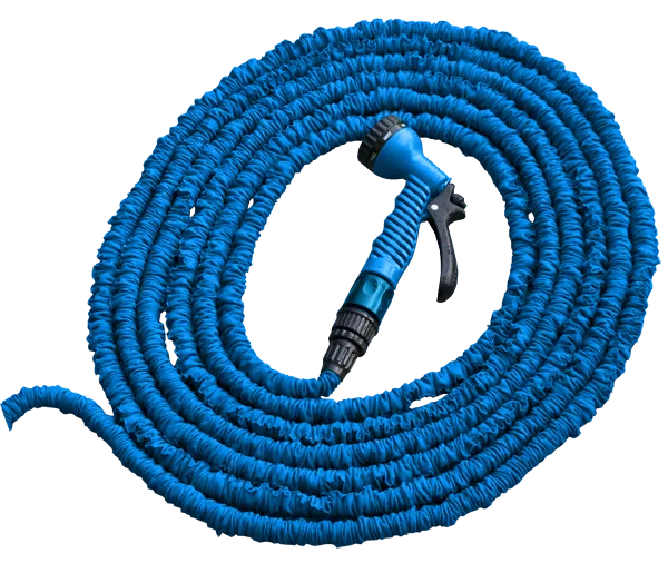 Шланг поливочный растягивающийся Trick Hose 5-15м с пистолетом и фитингами