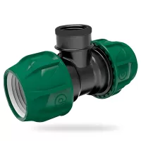 Муфта тройник  с внутренней резьбой 25 x 1" x 25