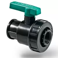 Кран шаровый ПЭ 1"х1" ВР-ВР