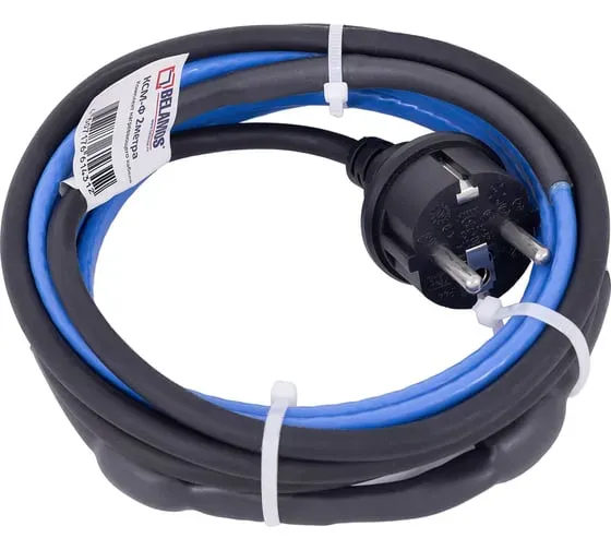 Греющий кабель в сборе внутренний BELAMOS KIT КСМ-Ф15 4м