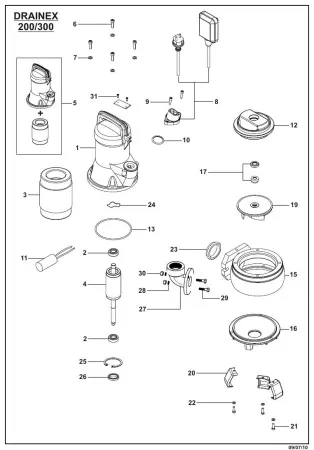 Фекальный насос ESPA DRAINEX 200