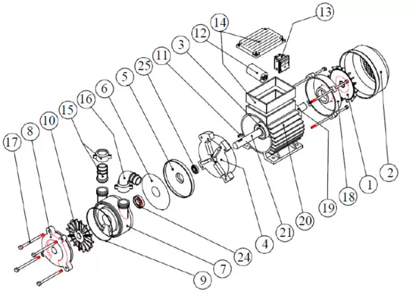 Поверхностный насос ESPA DOIL 20