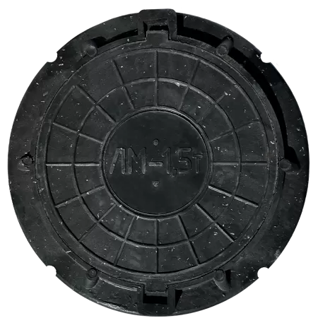 Люк полимерный легкий малый, 30кН (ЧЕРНЫЙ)