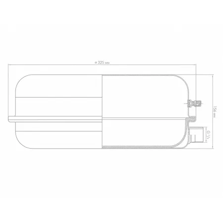 Расширительный бак для отопления Джилекс F 12
