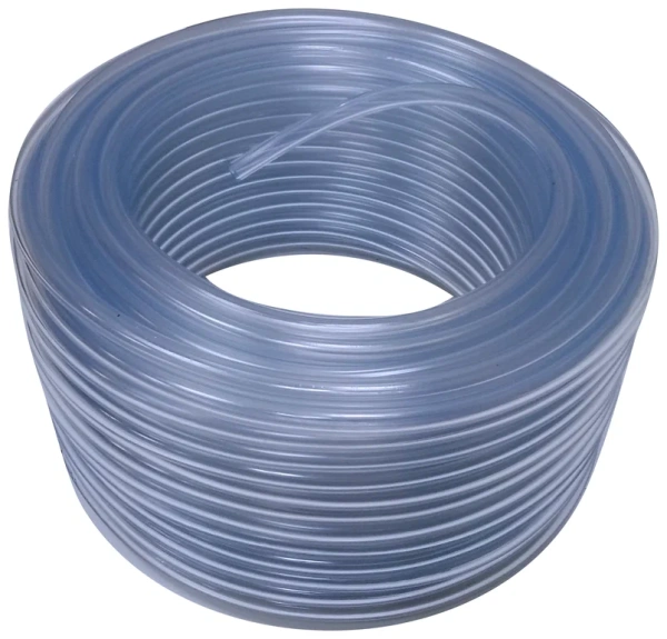 Шланг ПВХ технический однослойный пищевой 10х1,5 (прозр.) 50м