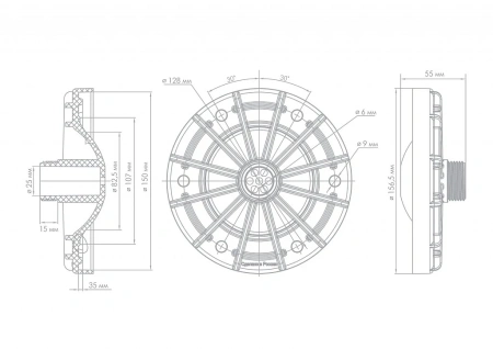 Фланец гидроаккумулятора Джилекс ГА 24-150л