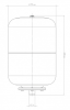 Расширительный бак для отопления ДЖИЛЕКС В 24 л